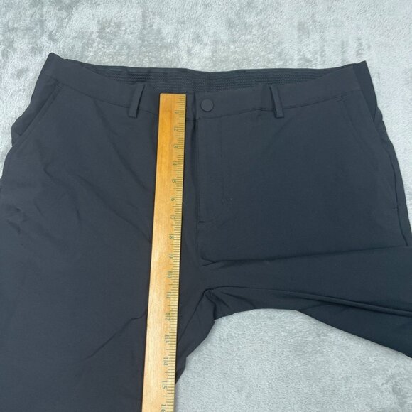 Greg Norman Mens Black Golf Stretch Pants 36x34 Performance Fit a0468 - Picture 2 of 9